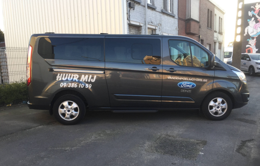 Minibus huren Ford Garage Van den Poel Motors