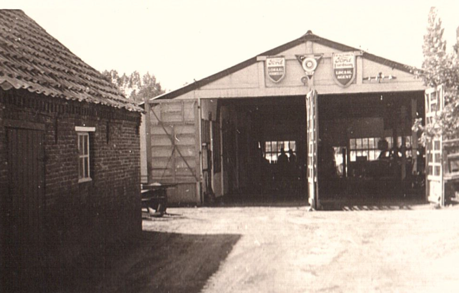 Ford Garage Geudens oude werkhuis
