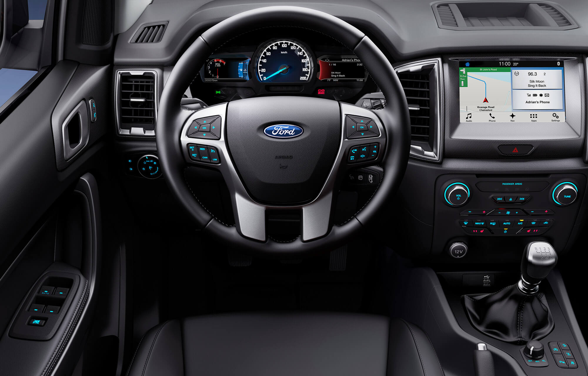 Intérieur Ranger Balck Edition Intérieur Ranger Balck Edition