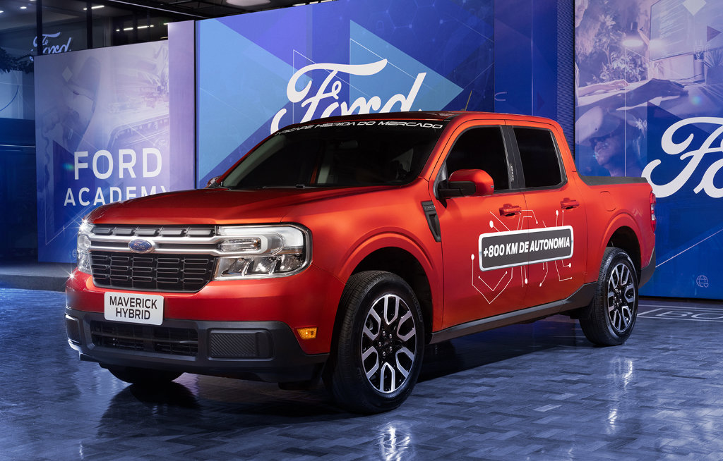 Ford lançará 10 novos veículos este ano, incluindo Maverick Hybrid