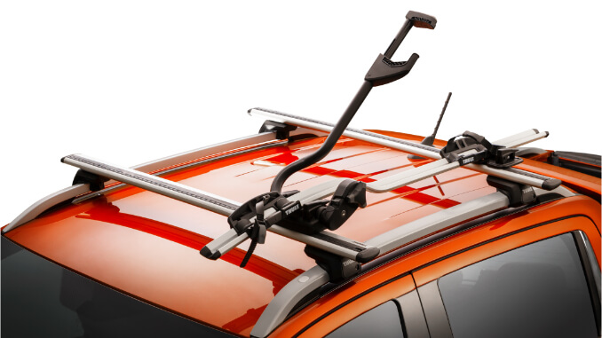 Suporte de Bike para Rack de Teto Fixação pelo Quadro Acessório Nova Geração Ranger Suporte de Bike para Rack de Teto Fixação pelo Quadro