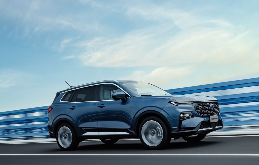 Veículos Novos na Ford Brasal Ford Territory em Movimento