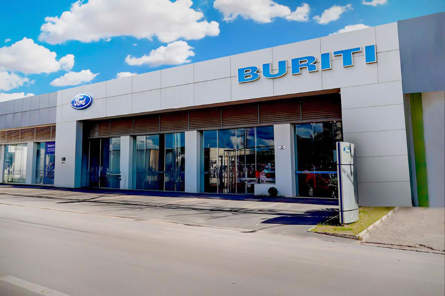Fachada da Ford Buriti em Luis Eduardo Magalhães