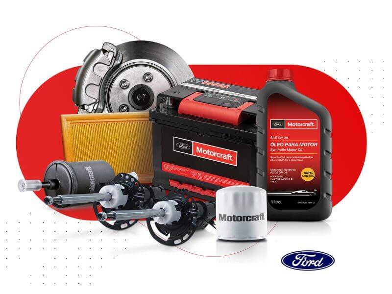 Conjunto de peças e acessórios automobilisticos