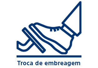 icoon troca de embreagem