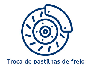 icoon troca de pastilhas de freio