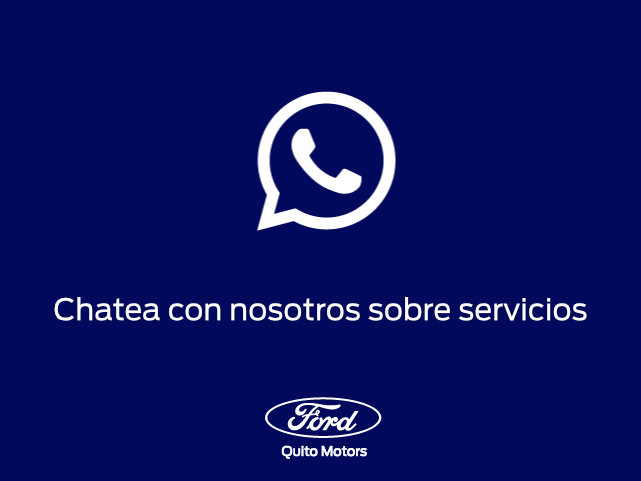 Ford Quito Motors WhatsApp Servicios