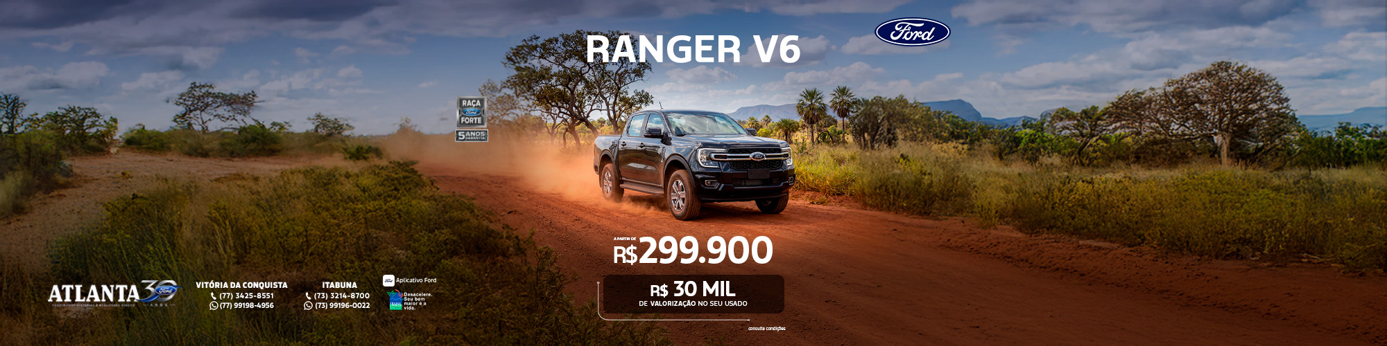 Ford Ranger Black | A Partir De R$219.500 Com Taxa Zero