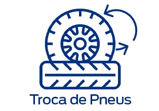 Ícone Serviços Troca de Pneus Ford AutoPlus