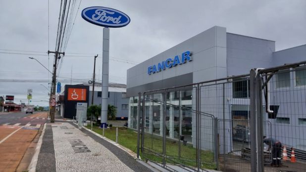 Fachada Ford Fancar em Ponta Grossa