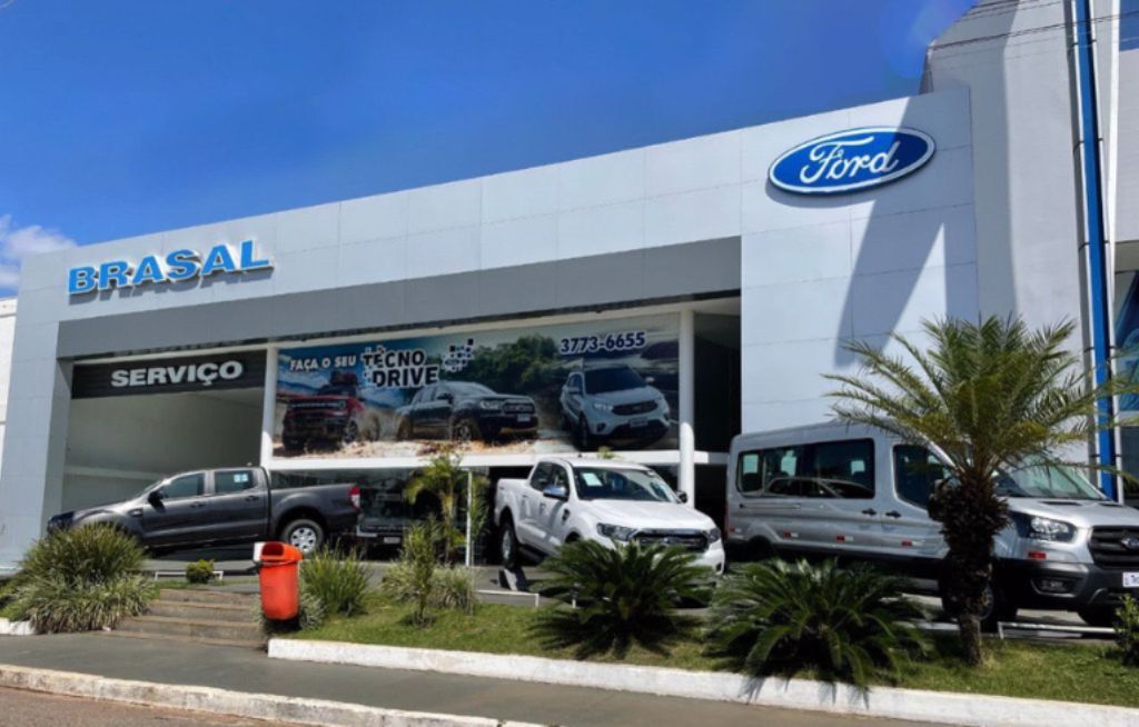 Fachada da Ford Brasal