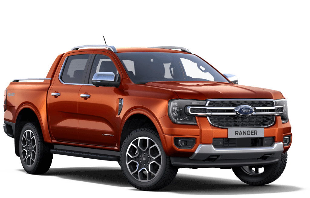 Ford Go Ranger Limited + Kit Opicional Ford Ranger Limited Laranja Jalapão