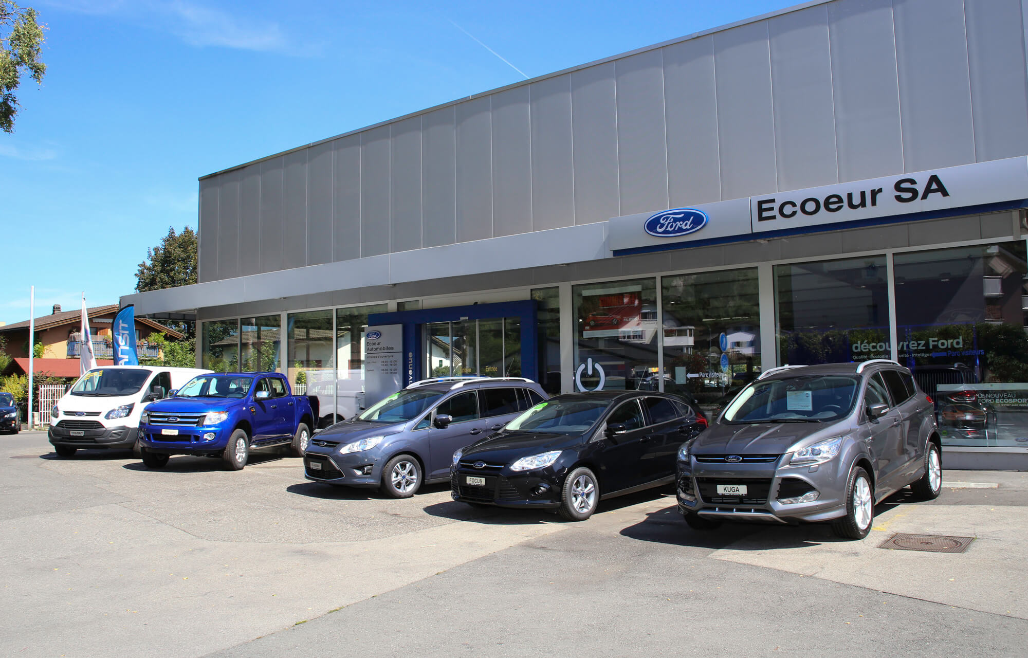 Ford Ecoeur Automobile-Garage Collombey Valais Ford Ecoeur Automobile-Garage Collombey Valais