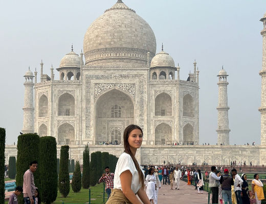 Lexie e Taj Mahal