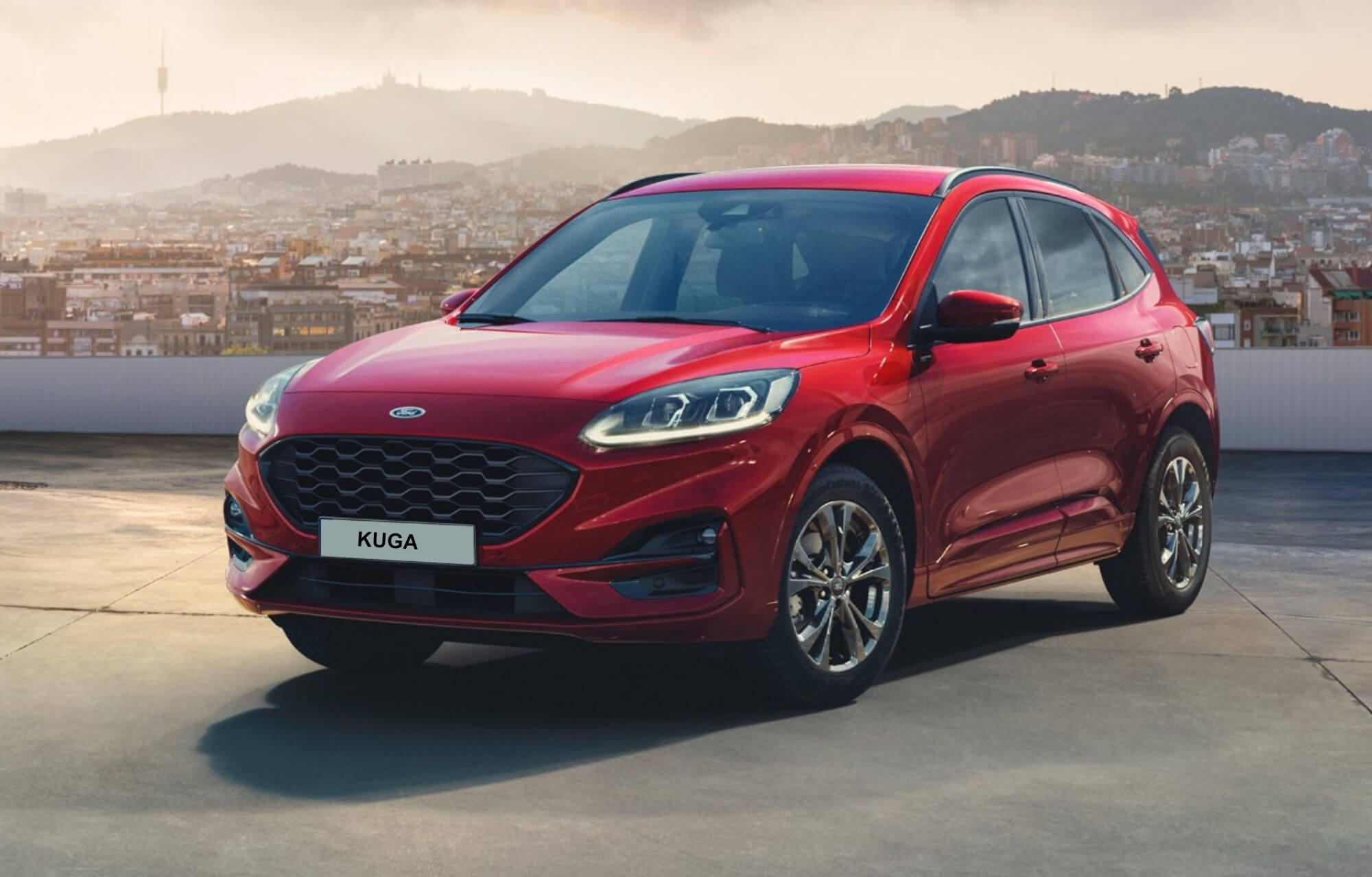 ROTER FORD KUGA PLUG-IN-HYBRID