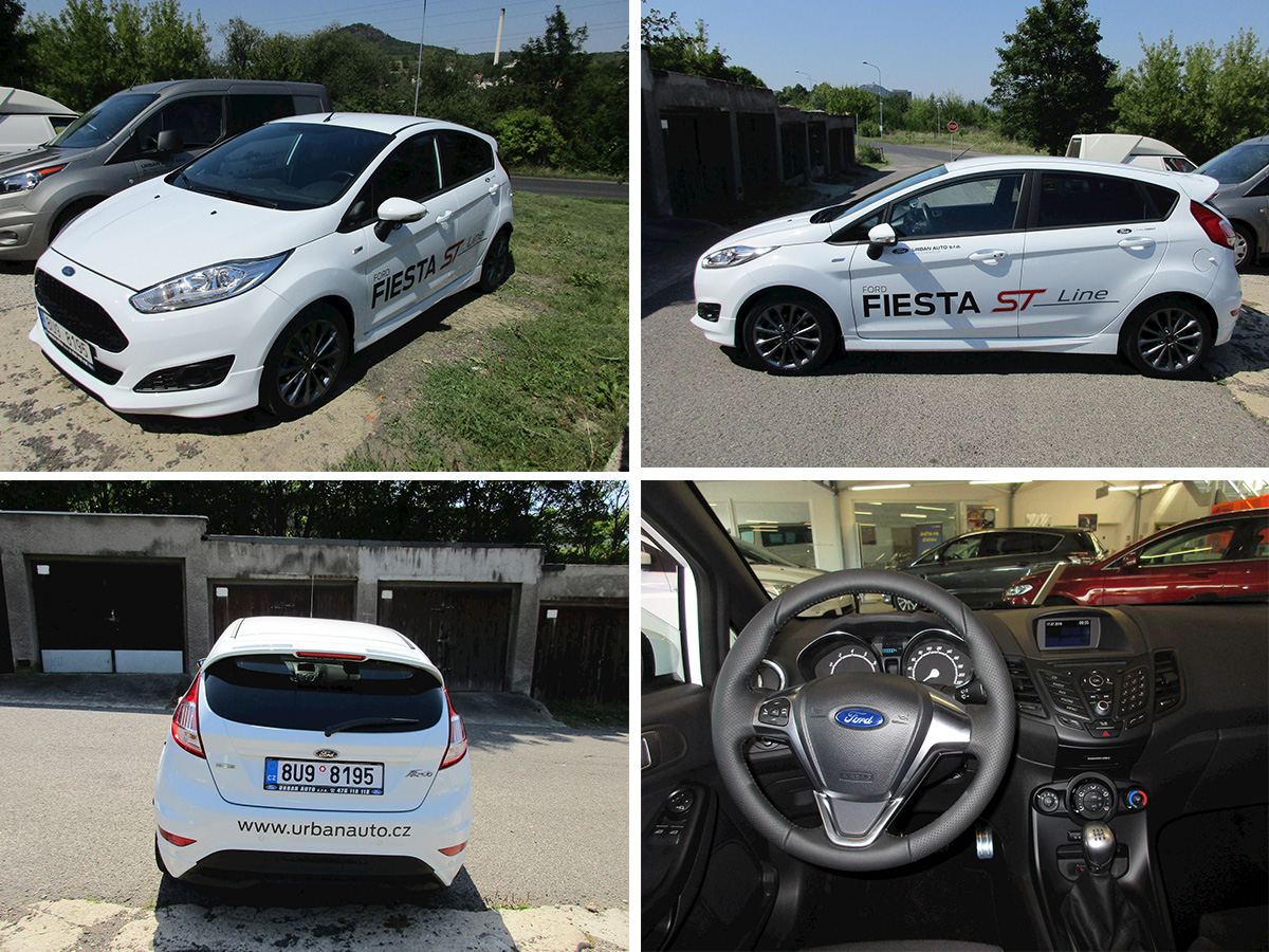 Předváděcí vůz - Ford Fiesta ST-Line Ford Fiesta ST-Line Urban Auto Most