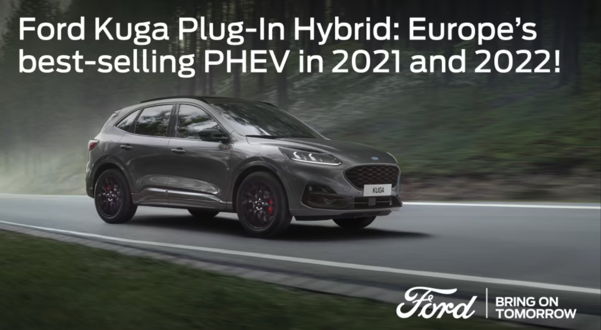 FORD KUGA PLUG-IN HYBRID IS EUROPE'S BEST-SELLING PHEV FOR A SECOND YEAR IN  SUCCESSION