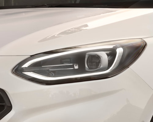 New Ford Fiesta Headlights
