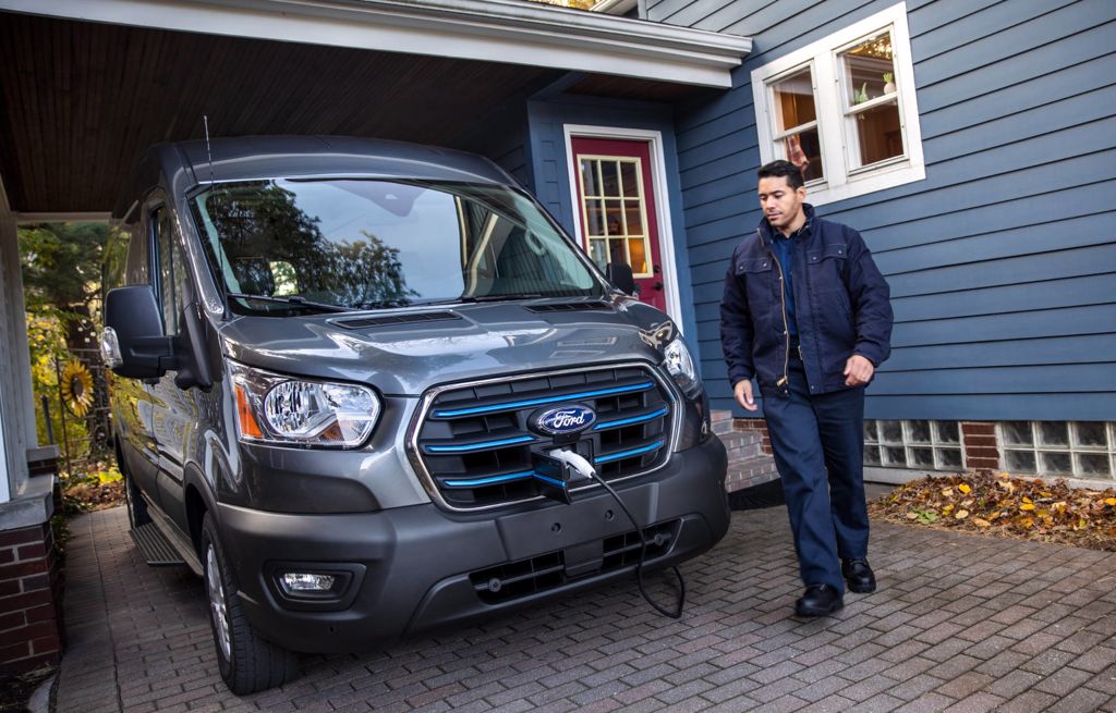 Ford E-Transit on Contract Hire