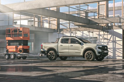 Ranger plug-in Hybrid towing