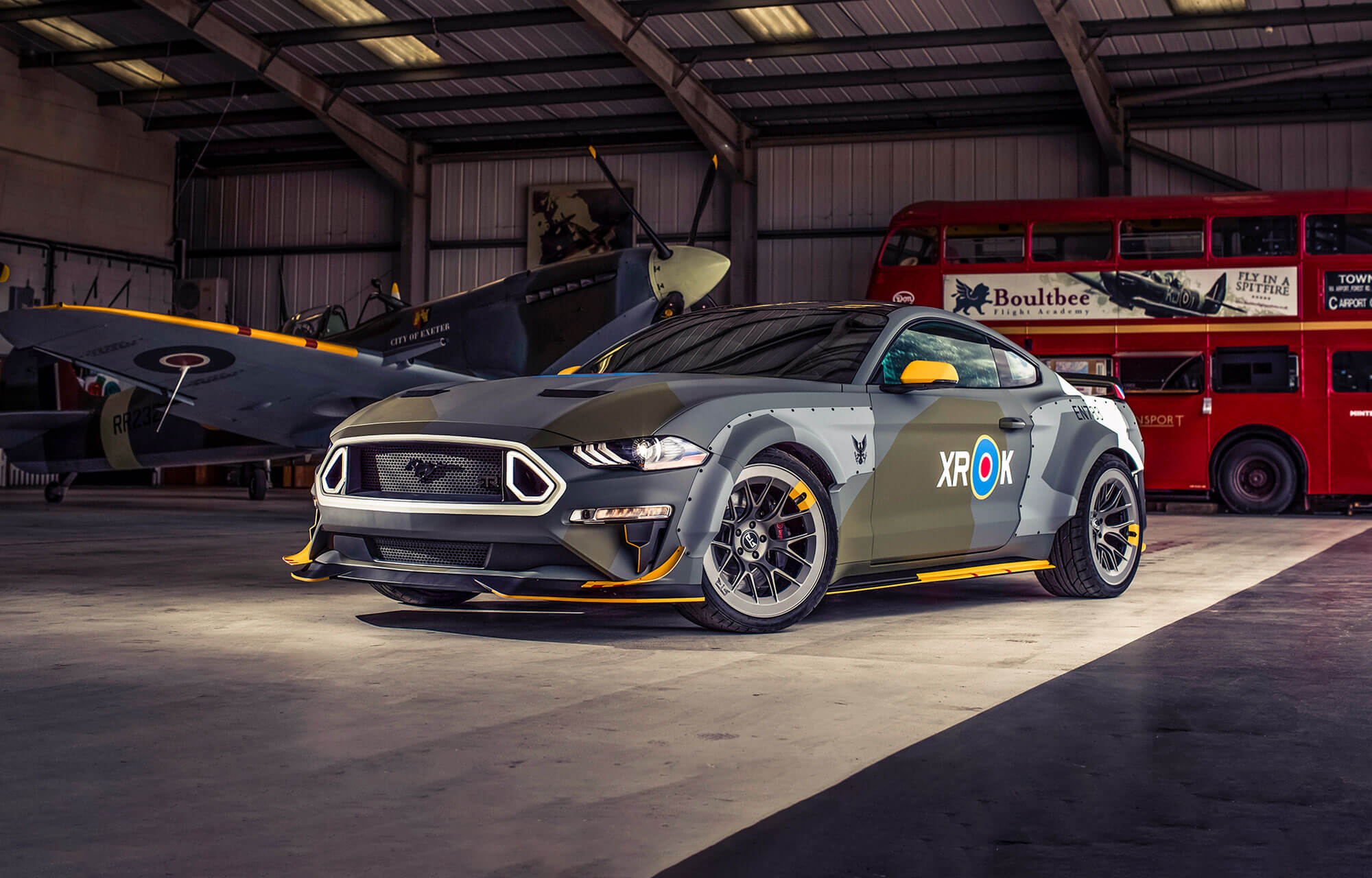 Ford Will Auction Off This Mustang Inspired by RAF Fighters From