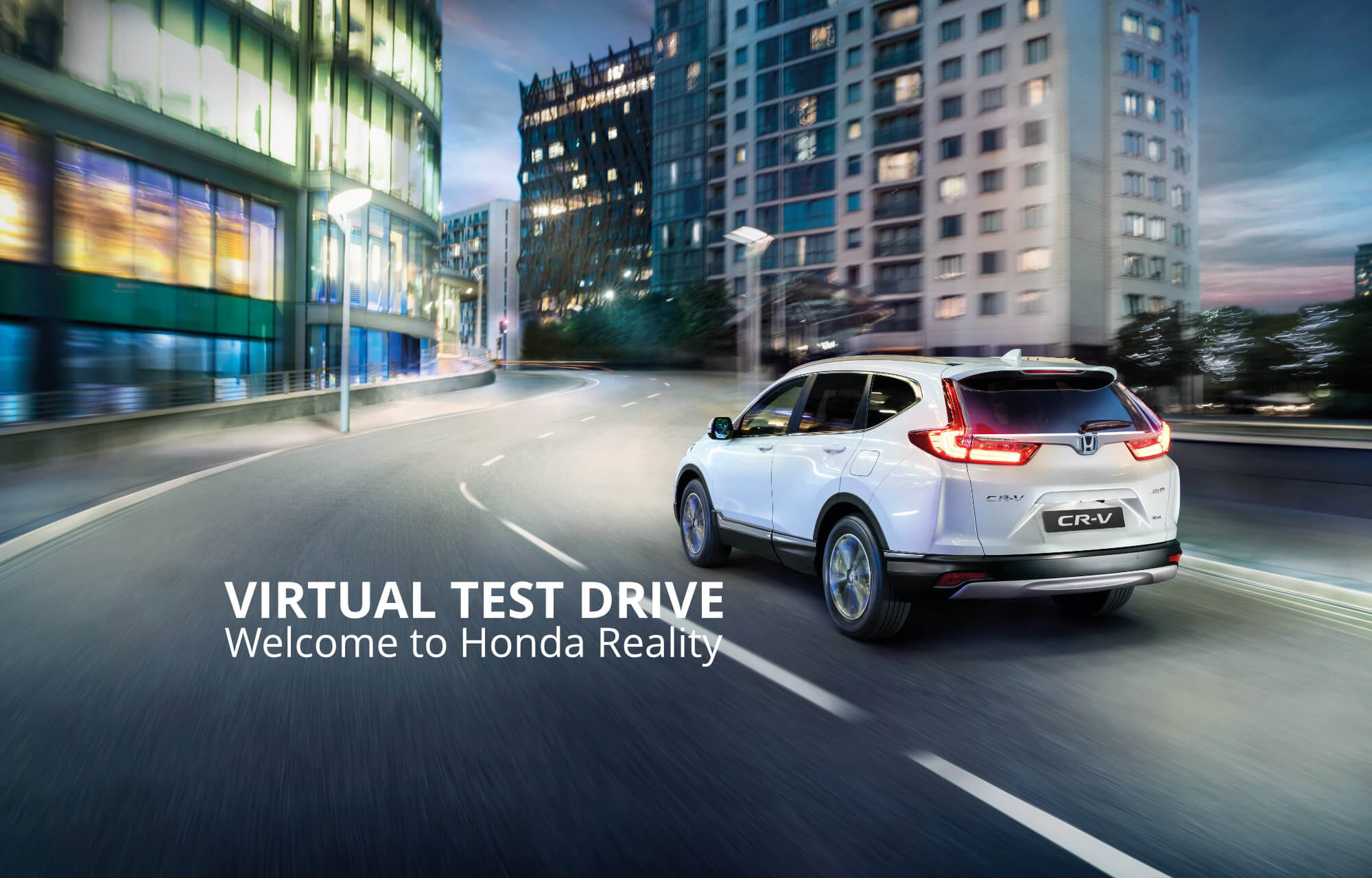 Virtual Test Drive: Welcome to Honda Reality