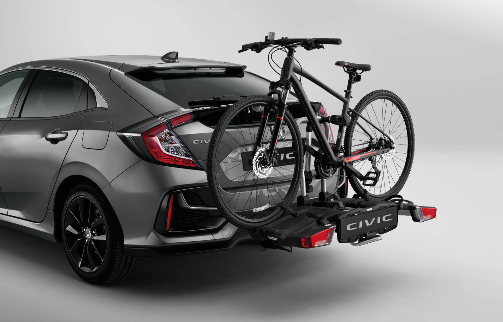 Honda Civic 5 Door Thule Bicycle Carrier - Easyfold