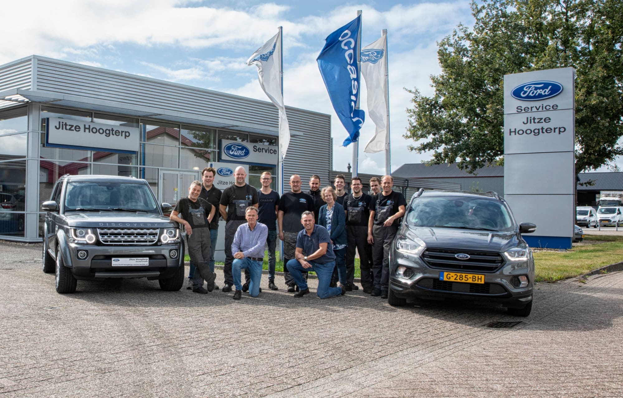 Team Ford Jitze Hoogterp in Oosterwolde