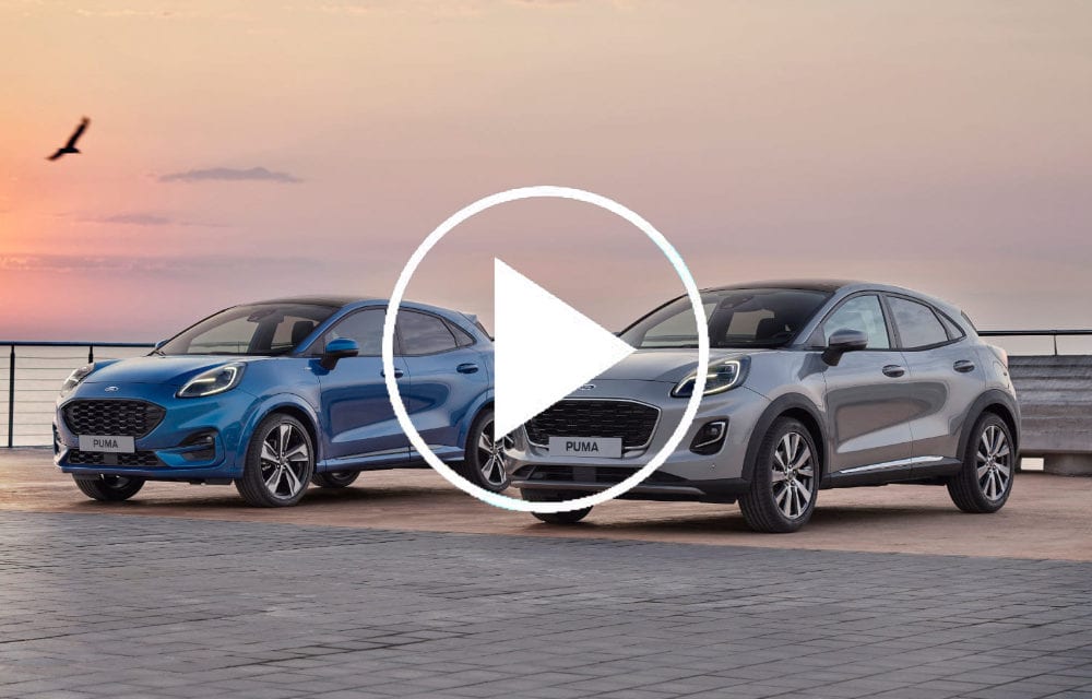 Ford Puma EcoBoost Hybrid video