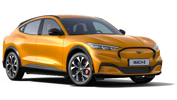Mustang Mach-E Cyber Orange