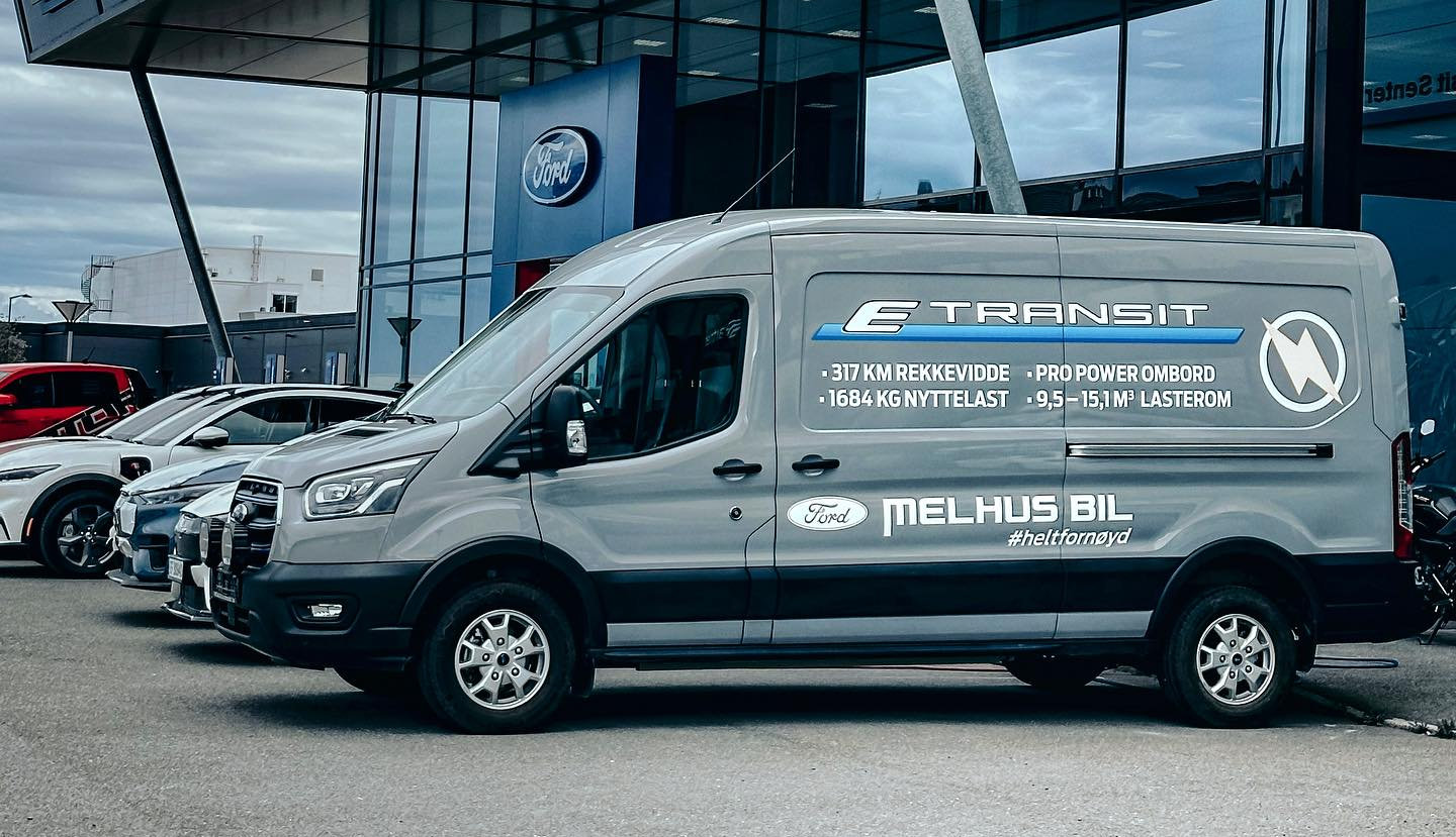 Ford E-Transit fra Melhus Bil
