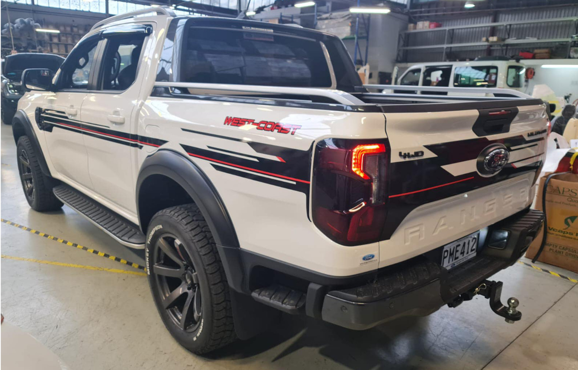 West Coast Edition Ford Ranger Rear View