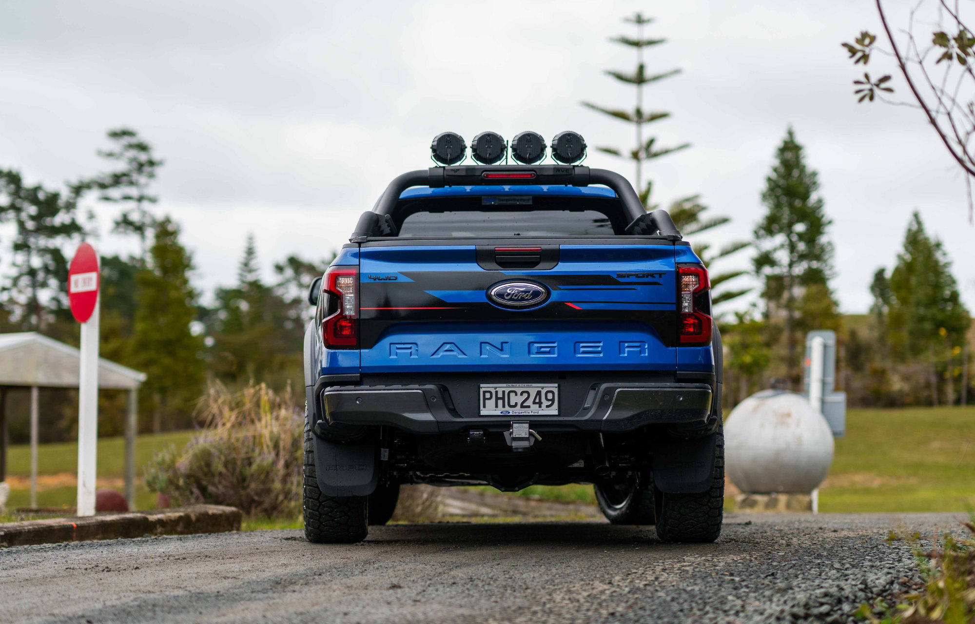 West Coast Edition Ford Ranger Rear View