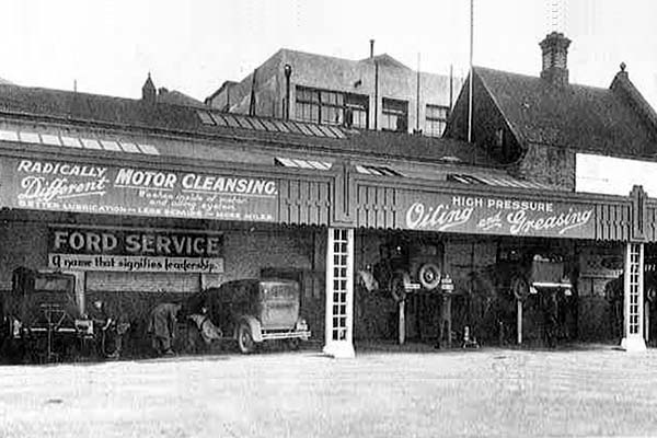 Historical Ford servicing
