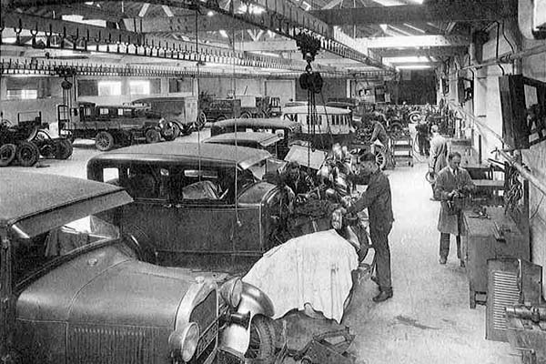 Historical Ford production