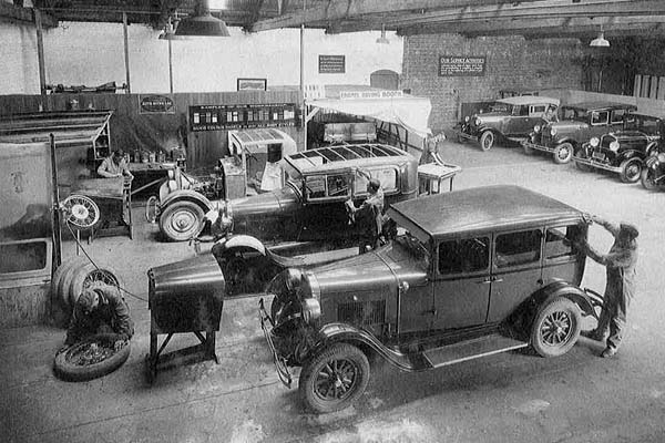 Ford production in 1910