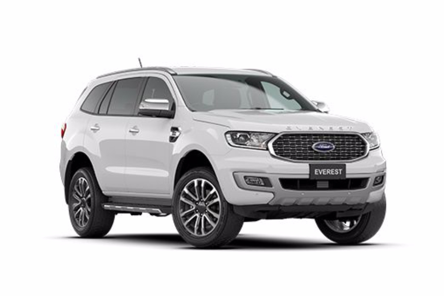 Ford Everest 2021 white