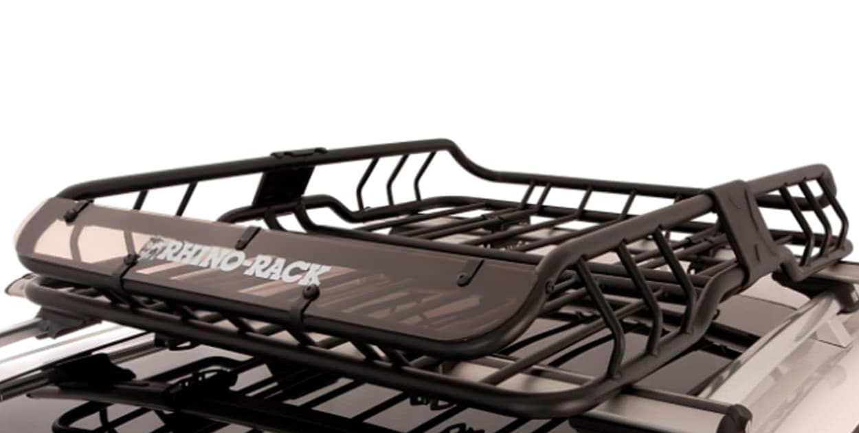 Rhino-Rack Roof Mount Cargo Basket – Small or Large
